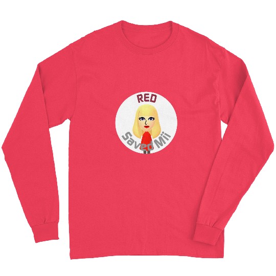 Tayl0r Swift - Red Saved Mii Long Sleeves