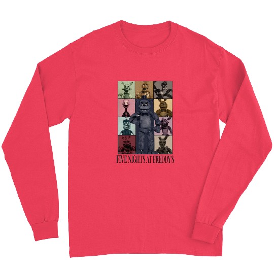 Five Nights At Freddys Eras Tour Long Sleeves