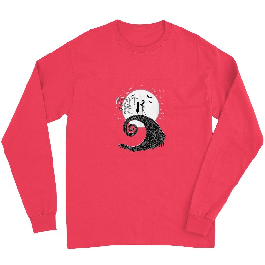 Disney The Nightmare Before Christmas Jack And Sally Long Sleeves