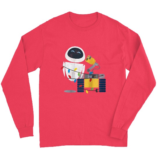 Disneyss Pixars Wall e Eve Christmas Light Wrap Long Sleeves