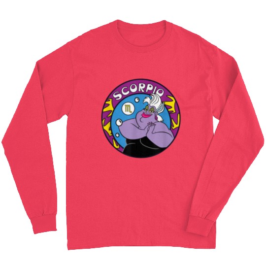 Disney Villains Ursula Scorpio Zodiac Long Sleeves