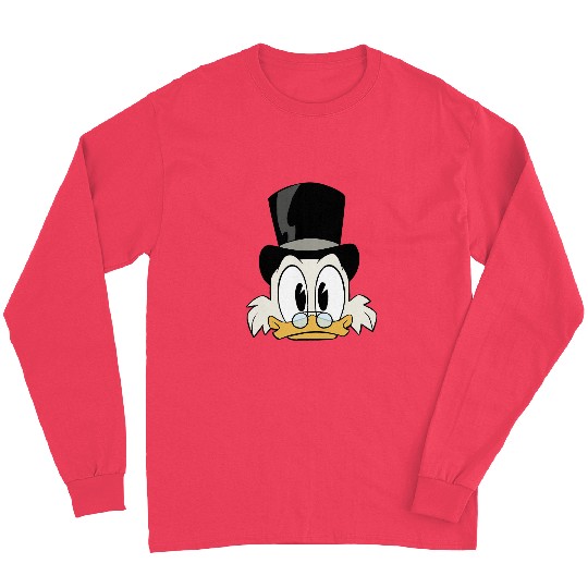 Disney DuckTales Scrooge McDuck Big Face Long Sleeves