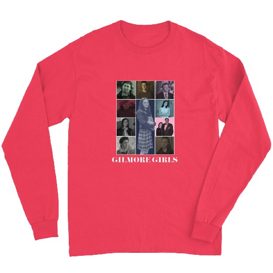 Gilmore Girls Eras Tour White Print Long Sleeves