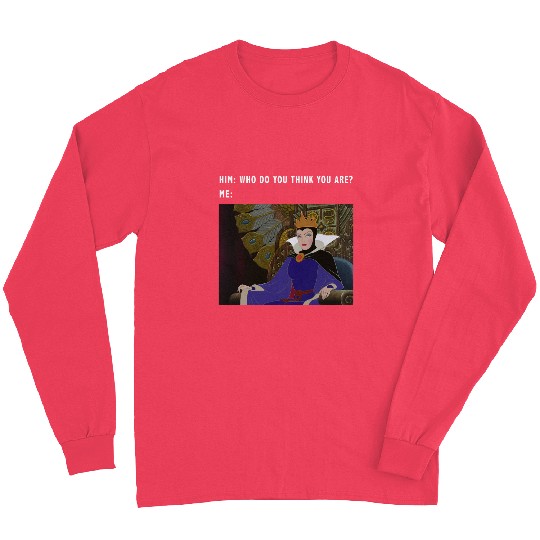 Disney Sleeping Beauty Maleficent Evil Queen Meme Long Sleeves