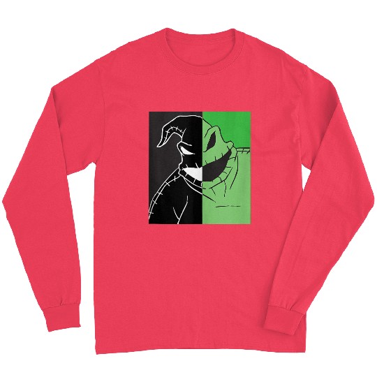 Disneyss The Nightmare Before Christmas Oogie Boogie Split Long Sleeves