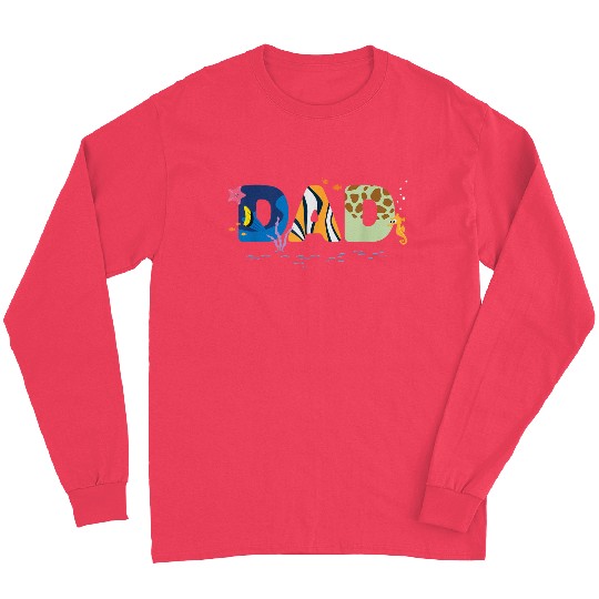 Disneyss And Pixarss Finding Nemo Dad Fathers Day Birthday Long Sleeves