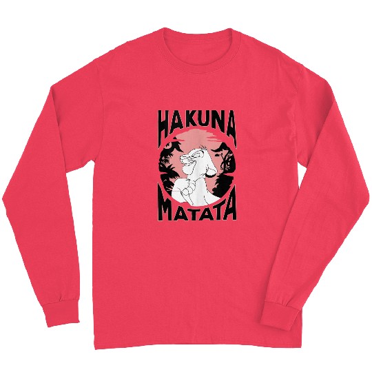 Disneyss The Lion King Hakuna Matata Sunset Simba Long Sleeves