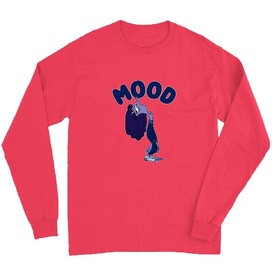 Disney Inside Out 2 Mood Ennui Bored Retro Shot Long Sleeves