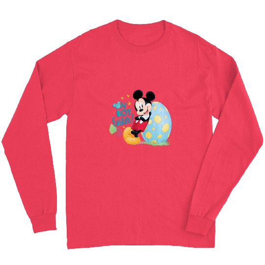 Disney Mickey Oh Boy Easter Long Sleeves