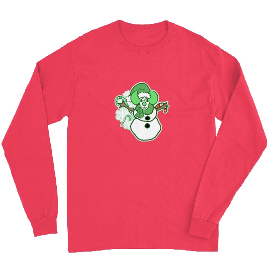 Mint Snowman  : Mickey Disney Christmas, Disney Christmas Long Sleeves