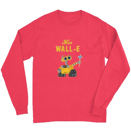 Disney Pixar Wall-E Her Wall-E Couples Long Sleeves