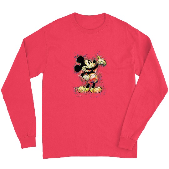 disney mickey mouse scribble Long Sleeves