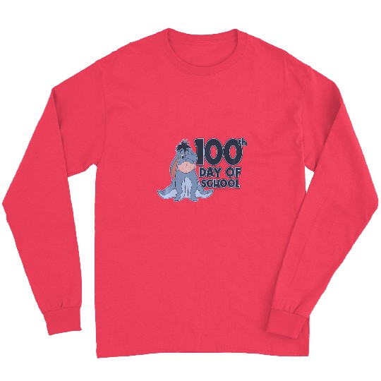 Disney Winnie The Pooh Eeyore 100Th Day Of School Eye Cover Long Sleeves
