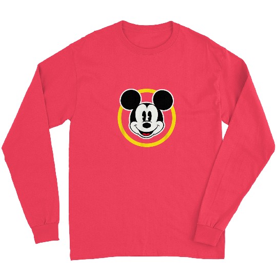 Amazon Essentials Disney Smiling Mickey in Yello Long Sleeves