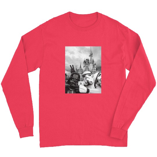 Darth Vader Trooper Selfie Disneyland Long Sleeves