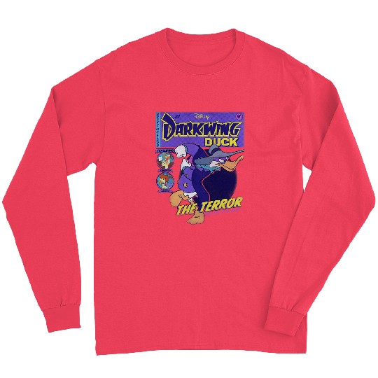 Disney Darkwing Duck Black  Classic Fit Long Sleeves