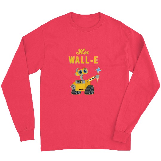 Disney Pixar Wall-E Her Wall-E Couples Long Sleeves