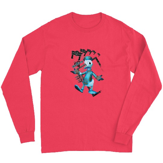 Disneyss Kingdom Hearts Danald Duck Tron Crossover Portrait Long Sleeves