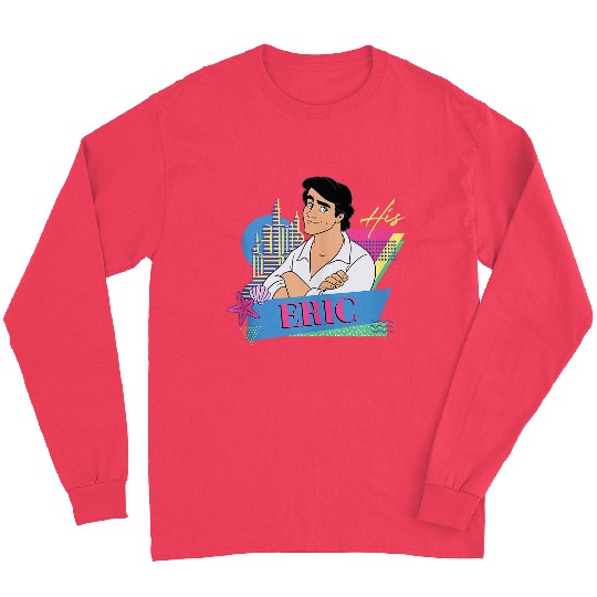 Disneyss The Little Mermaid Retro Couples Matching His Eric Long Sleeves