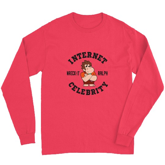 Disney WreckIt Ralph Internet Celebrity Chibi Ralph Shot Long Sleeves