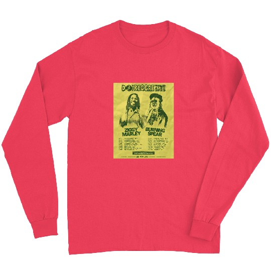 Discover Ziggy Marley And Burning Spear Do The Reggae Tour 2025 Tour Dates Unisex Long Sleeves