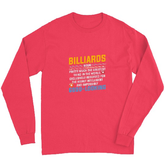 Billards Noun Long Sleeves