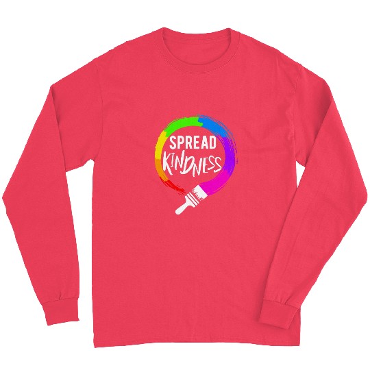 antis Bullying Awareness Teacher Illustration Spread Kindness 1 Long Sleeves