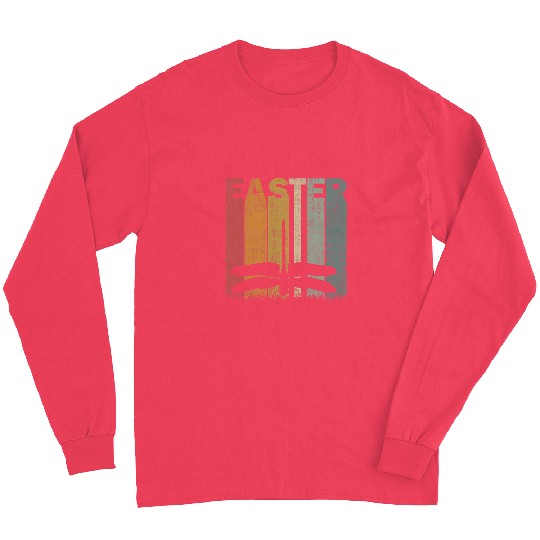 Easter Day Dragonfly Retro Graphic Funny Easter Costume Long Sleeves