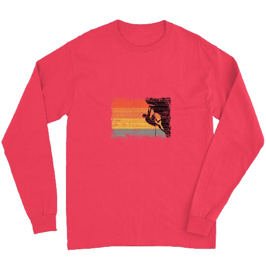 Climbing Climber vintages Bouldering Rock Climbing Climb Long Sleeves