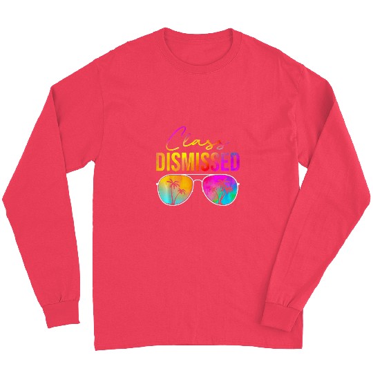 Surf Life Teacher Class DIsmissed Sunglasses sunset Surfing 2 Long Sleeves