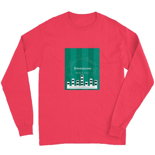 Birmingham City Art Design Long Sleeves