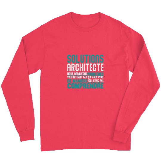 Construction Builder Architect Long Sleeves