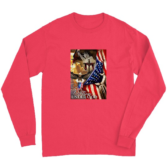 Christian One Nation Under God Christ Long Sleeves