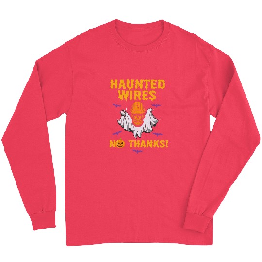 Halloween Electrician Powerline Electrical Tools Electricity 6 Long Sleeves