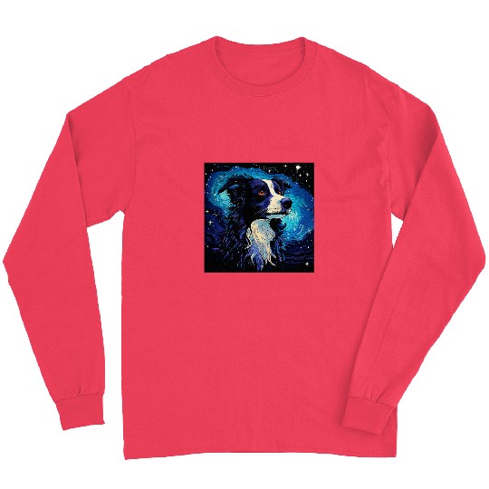 Border Collie Pet Men Women Kids Long Sleeves