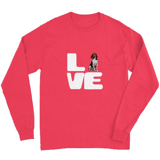 Coonhound Pet Love My Treeing Walker Coonhound Dog Lover Long Sleeves