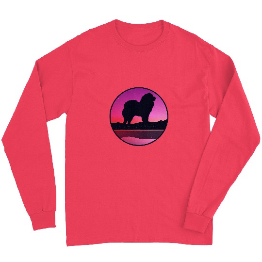 Chow Chow Pet Retro 4 87 Long Sleeves