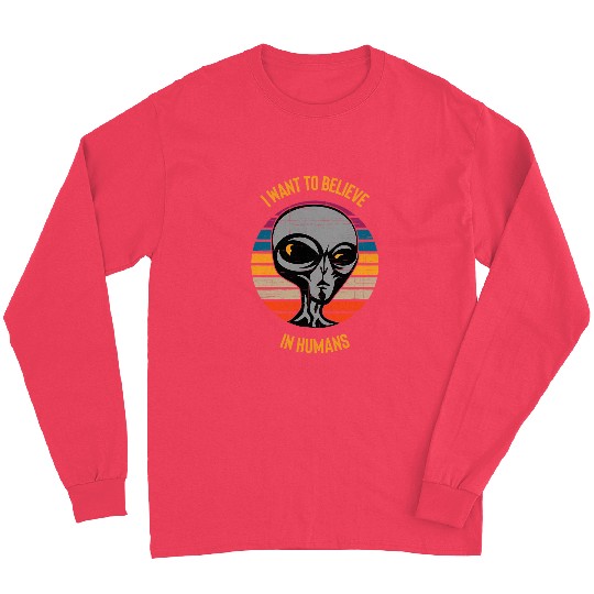 Aliens UFO Funny Area 51 Long Sleeves