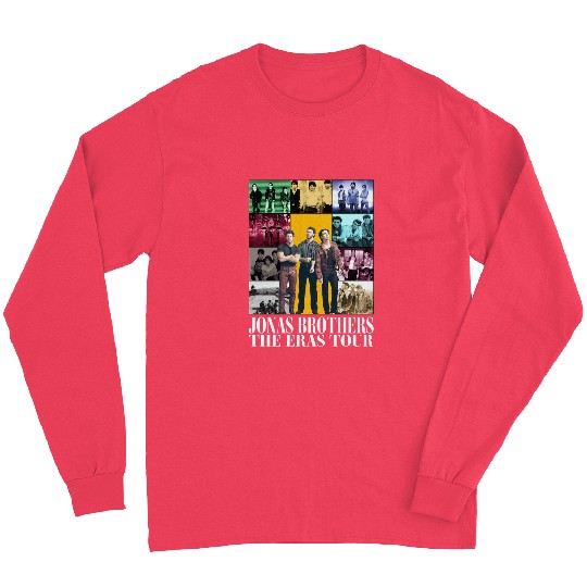 Discover Jonas Brothers The Eras Tour Animal Long Sleeves