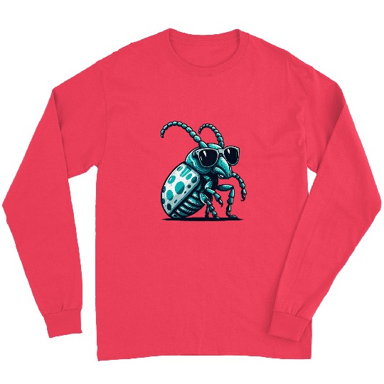 Weevil Cottagecore Entomology Bug Insect Weevil Lover Long Sleeves