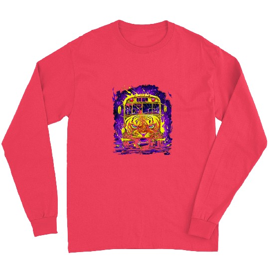 School Bus Driver Art 22 Long Sleeves