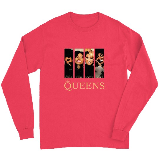 Queens Tour Double Sided Long Sleeves, Unisex Music Legends Long Sleeves