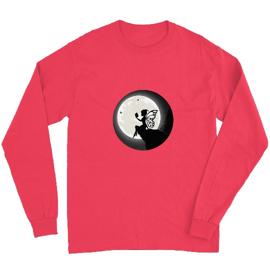 Book Fun fantasy fairy book for book lovers Long Sleeves