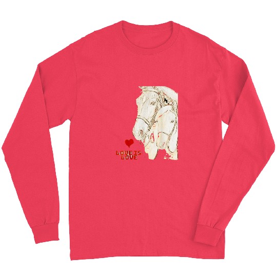 Horse Pet designer Long Sleeves