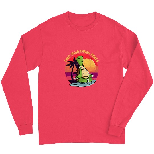 Turtle Pet Find Your Inner Peace Long Sleeves