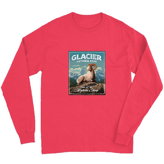 Sheep Pet Glacier National Park Bighorn Sheep 08 Long Sleeves
