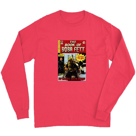 Book Fun Star Wars The Book Of Boba Fett Comic Cover Long Sleeves