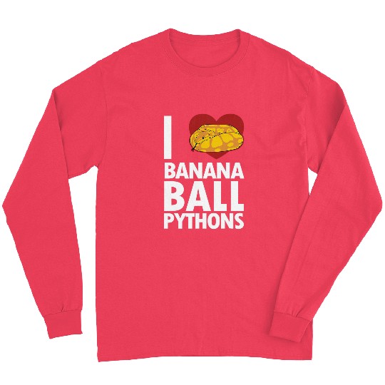 Python Pet I love Banana Ball Pythons Pythonidae Banana Ball Python 1 Long Sleeves