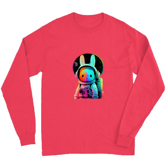 Astronaut Job Easter Bunny Astronaut Long Sleeves