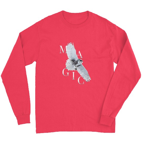 Owl Pet Magical Owl Birds Barn Owl Library 3 Long Sleeves